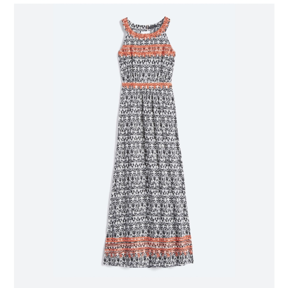 THML Jameson Embroidered Maxi Dress